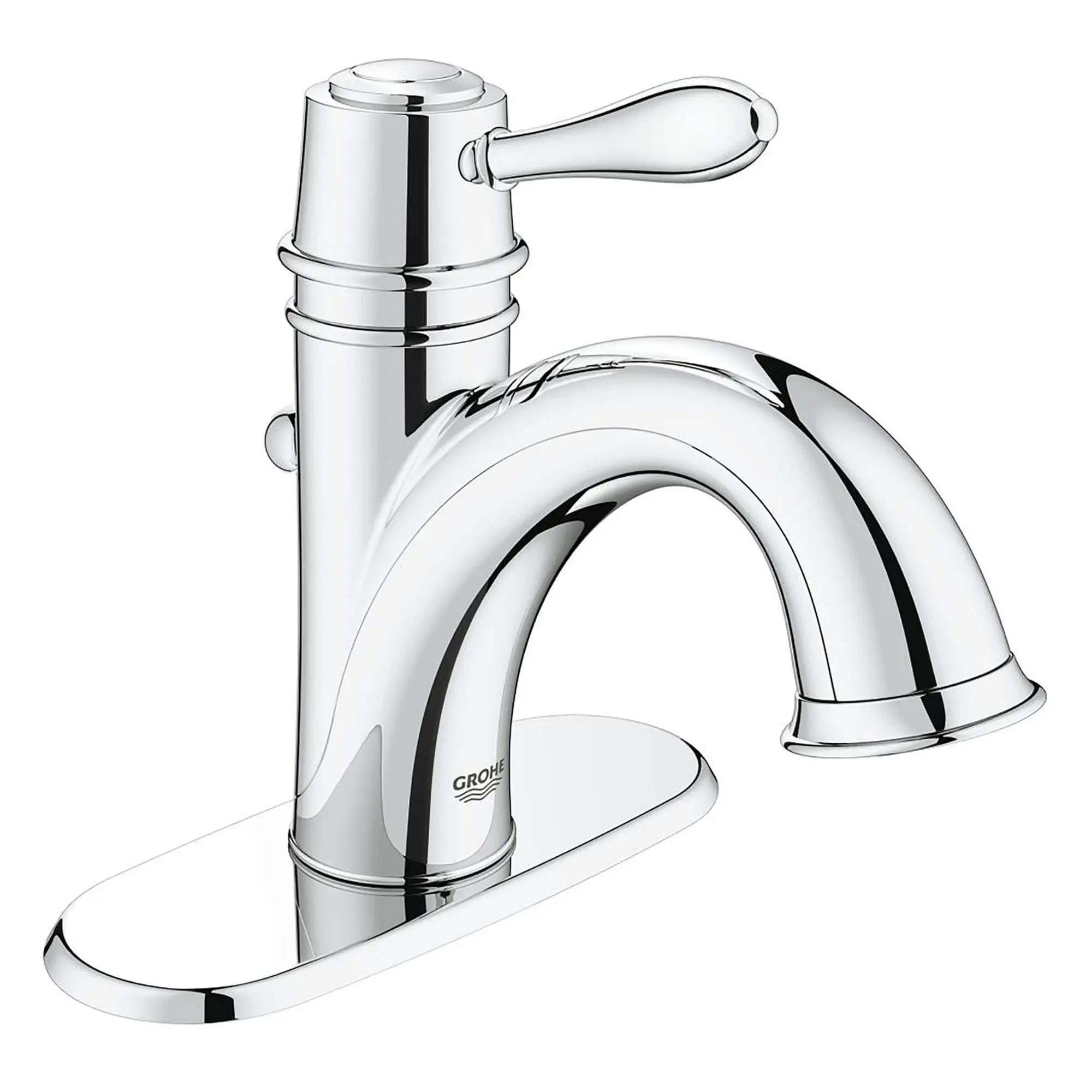 4-inch Centerset Single-Handle Bathroom Faucet 1.2 GPM